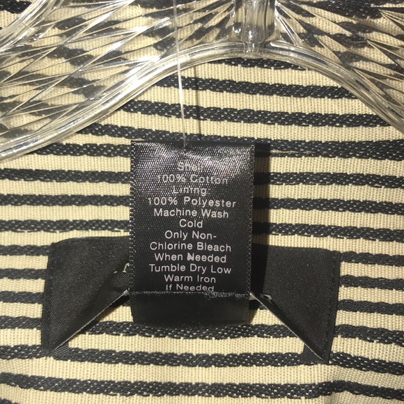 NWT Ann Taylor Stripped Blazer - Picture 3 of 4